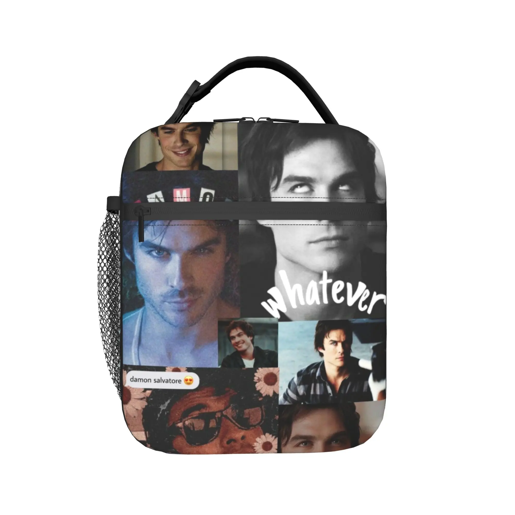 The Vampire Diaries Resuable Movie Lunch Bag For Child  Designer Picnic Lunch Box Leisure Portable Oxford Cooler Bag