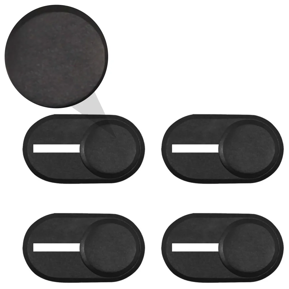 

4 pcs Privacy Cover Laptop Computer Stopper Slide Webcam Protector Universal Fit Lightweight Portable Data
