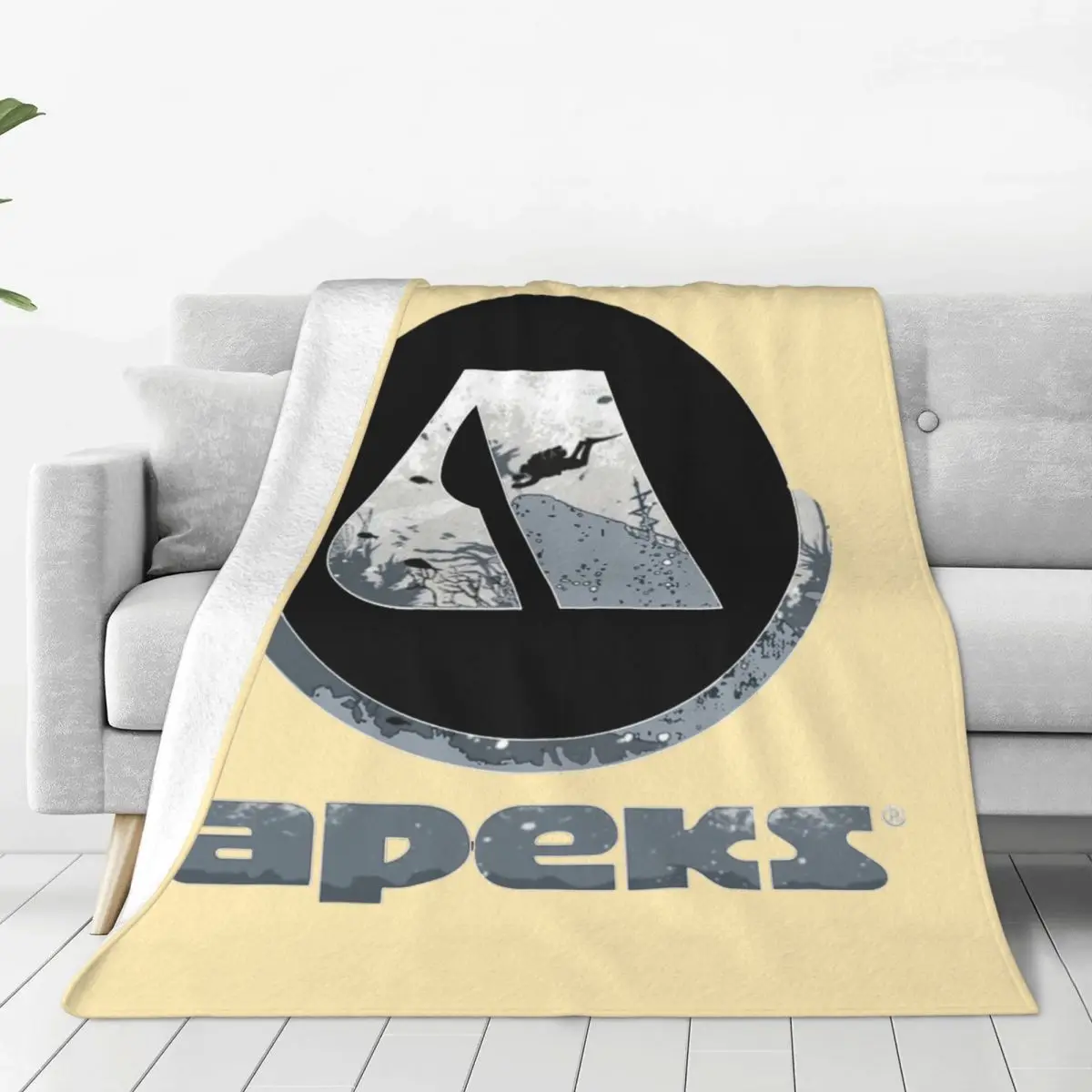 A For Apeks Essential Blankets Soft Warm Flannel Throw Blanket Bedspread for Bed Living room Picnic Travel Home Sofa