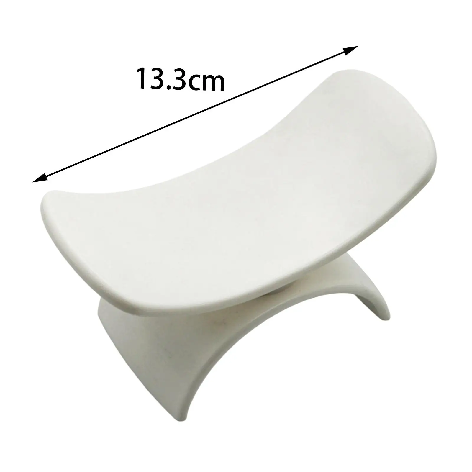Nail Art Arm Rest Cushion U Shaped Hand Support Anti Slip Honeycomb Mat for Manicure Desk and Salon