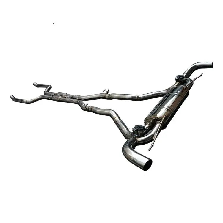 Catback Exhaust muffler Valvetronic escape car exhaust pipes For BMW X7 M50i 4.4TT 2019-2023 Racing exhaust system