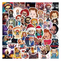 60pcs Chucky Graffiti Sticker Suitcase Water Cup Guitar Car Scooter Stationery Mobile Phone Decoration Waterproof Sticker
