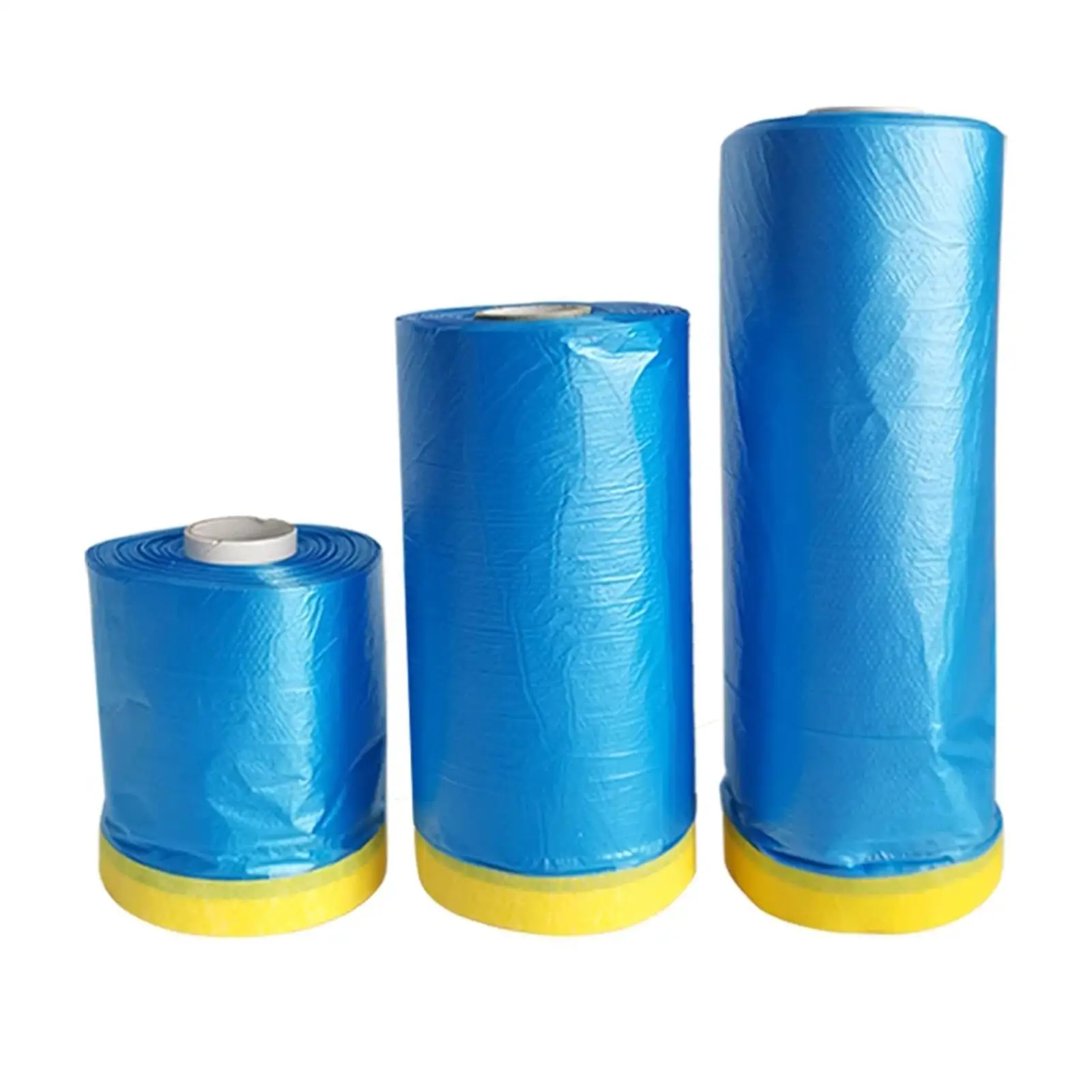 Car Painting Covering Masking Film Roll Household Appliance Protection Multifunctional Accessory 82 Feet Long Drop Cloth