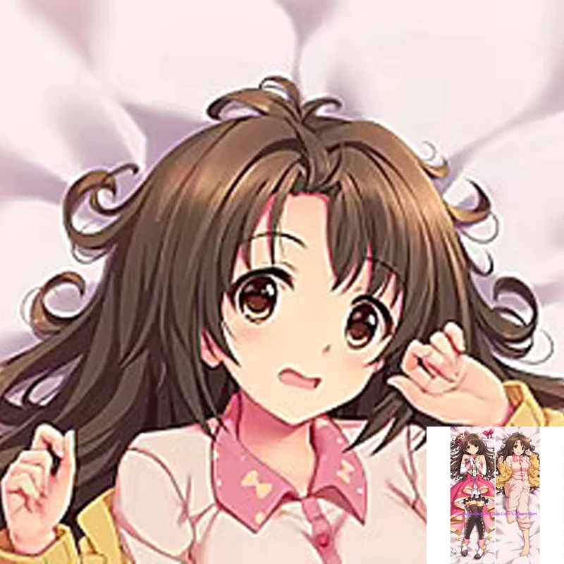 

Anime Pillow Cover Dakimakura Shimamura Uzuki 2 Side Printed Hugging Body Pillowcase Cushion Cover Bedding Decor