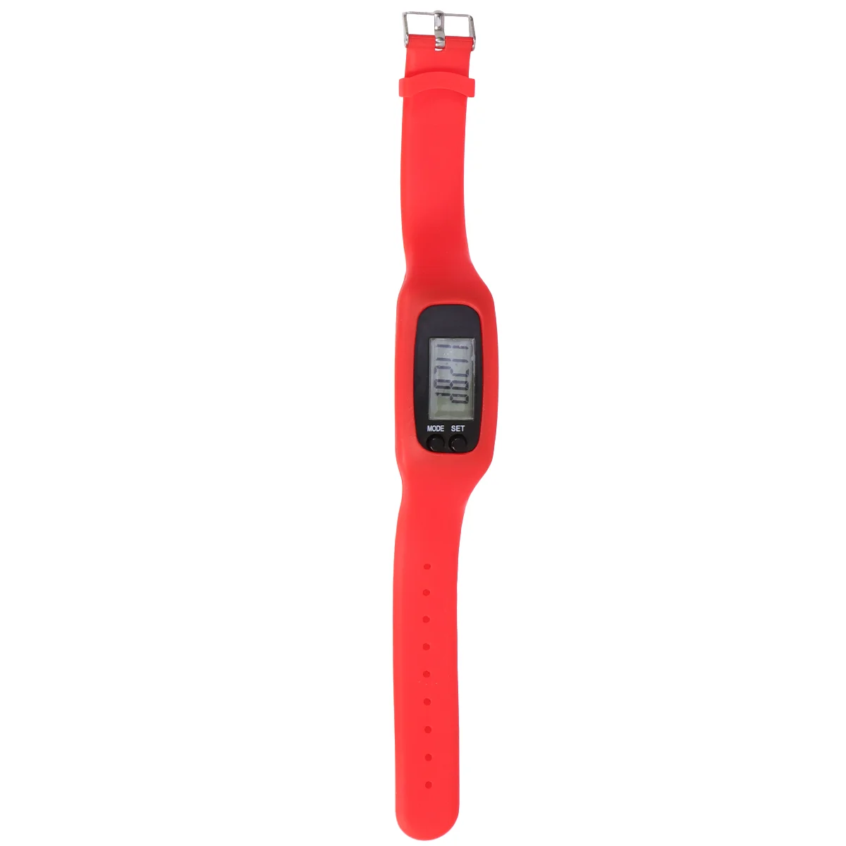 Watch Pedometer Lightweight Wristband for Orange Sports Running Step Counter Fitness