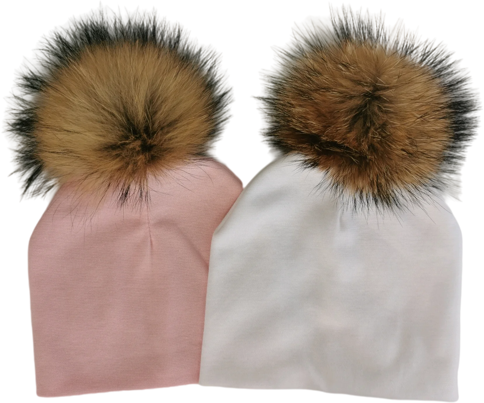 

baby winter hats baby natural fur pom pom newborn photoprops cap boy accessories toddler girl boy kids cap bonnet baby hats