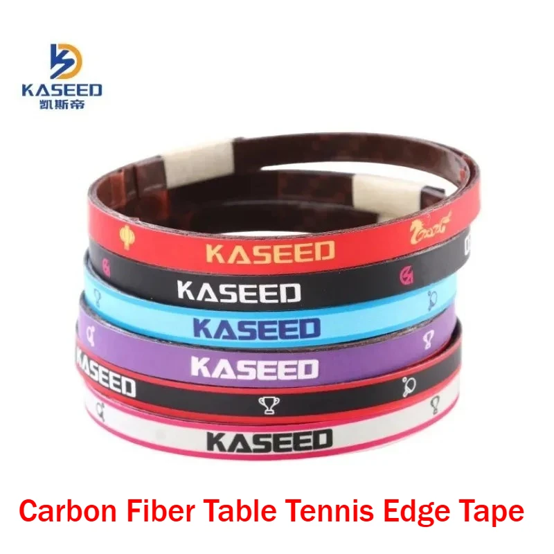 

Новая защитная лента для края ракетки для настольного тенниса KAESSD из углеродного волокна, самоклеящаяся, противоударная, износостойкая