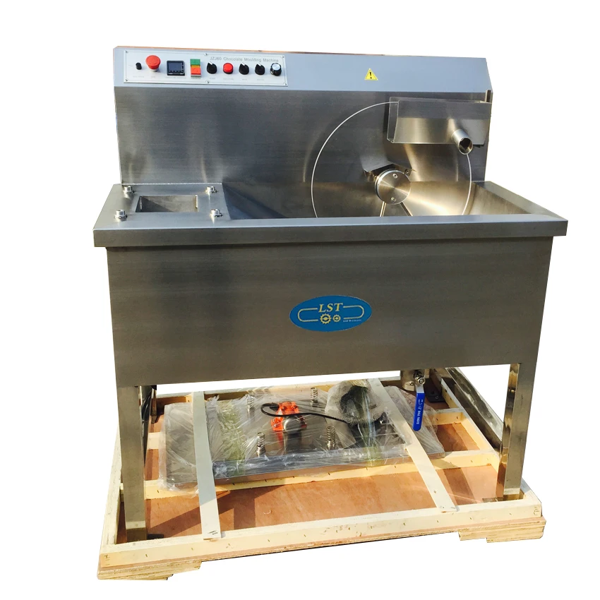 

New Stainless Steel Food Grade 60kg Melting Pot Chocolate Tank Automatic Chocolate Making Equipment