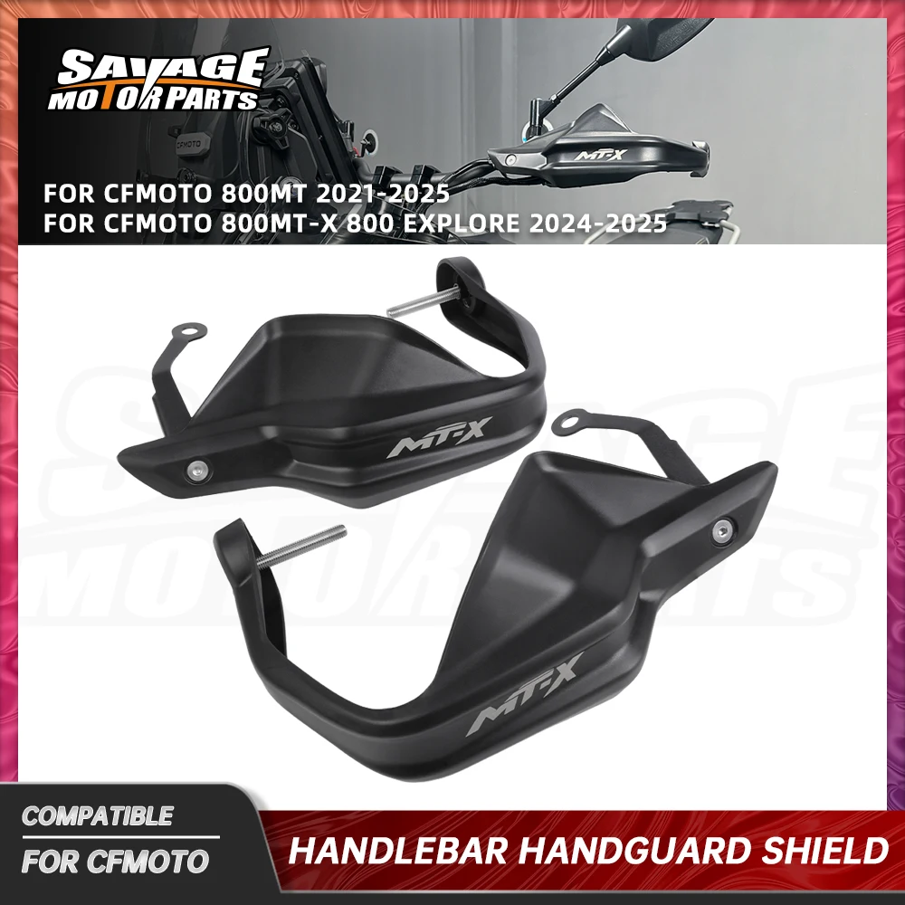 

800MT Explore Handlebar Handguard For CFMOTO 800MT 800MT-X 2024-2025 Motorcycle Hand Guard Wind Deflector Handle Lever Protector