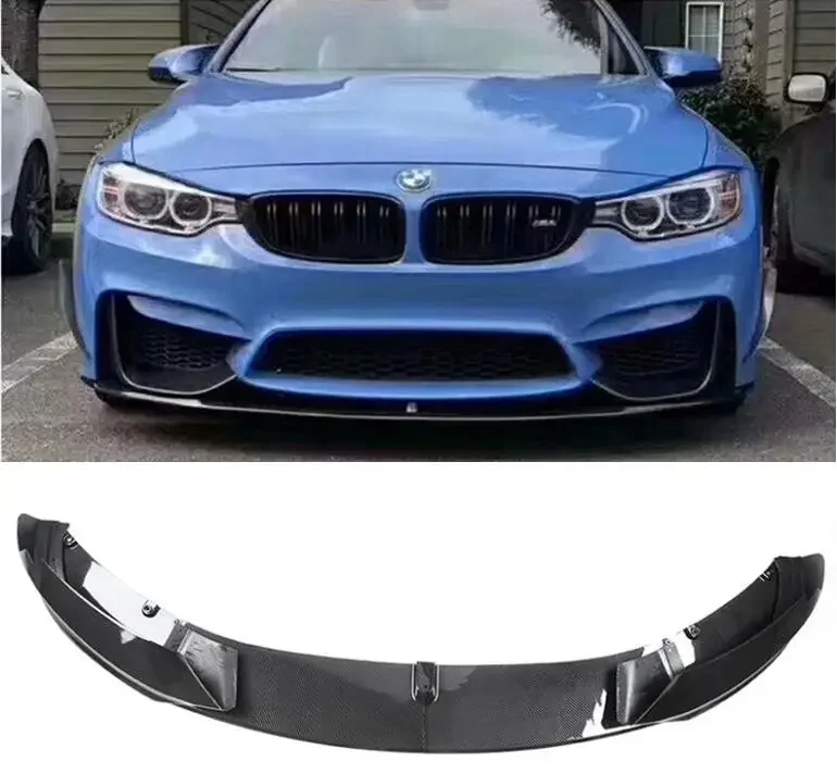 

ABS CARBON FRONT BUMPER SPOILER LIP SPLITTERS WIND KNFE For BMW F32 F33 F36 4 Series 435i M Sport 2014-2020