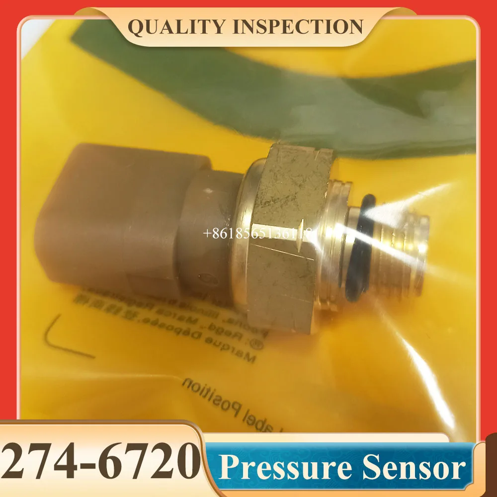 

Fuel Oil Pressure Sensor Switch 274-6720 2746720 For Excavator 312D 315C 320D 323D M313C M316C Backhoe