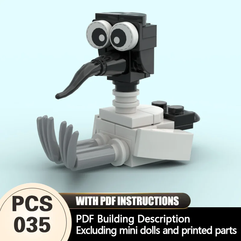 

Creators Animal Series Model MOC Building Bricks Funny Kakapo Modular Technology Gifts Holiday Assemble Children Toys Suit