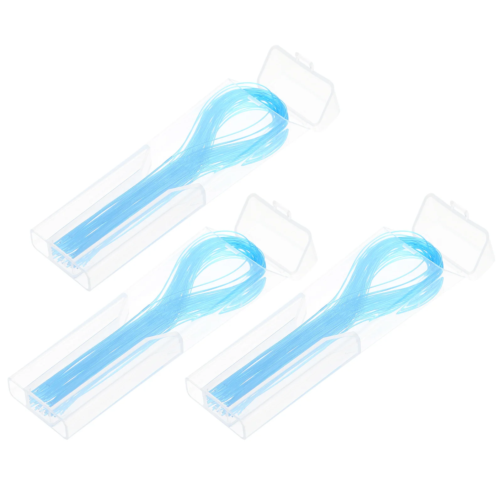 

150pcs Dental Threader for Flossing Brace Nylon Tool Portable Supplies Travel Office Oral Cleaning Dental Floss Threaders