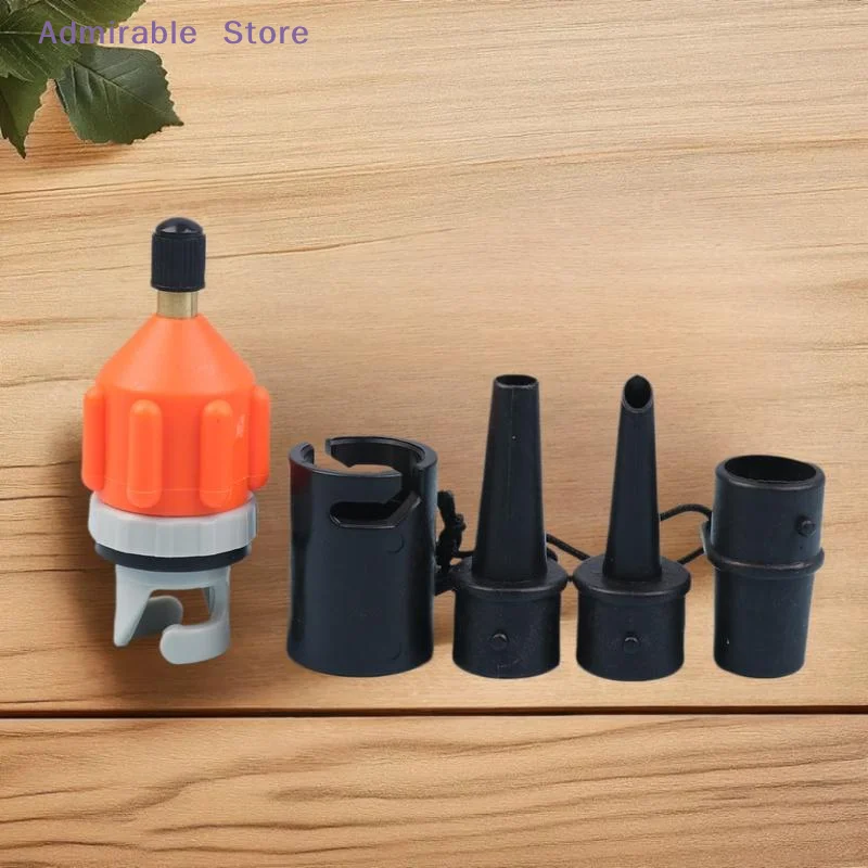 wAir Valve Adaptor For SUP Board Inflatable Pump Adapter Paddle Boat Kayak Air Valve Pump Tire Air Connector Combo Kit