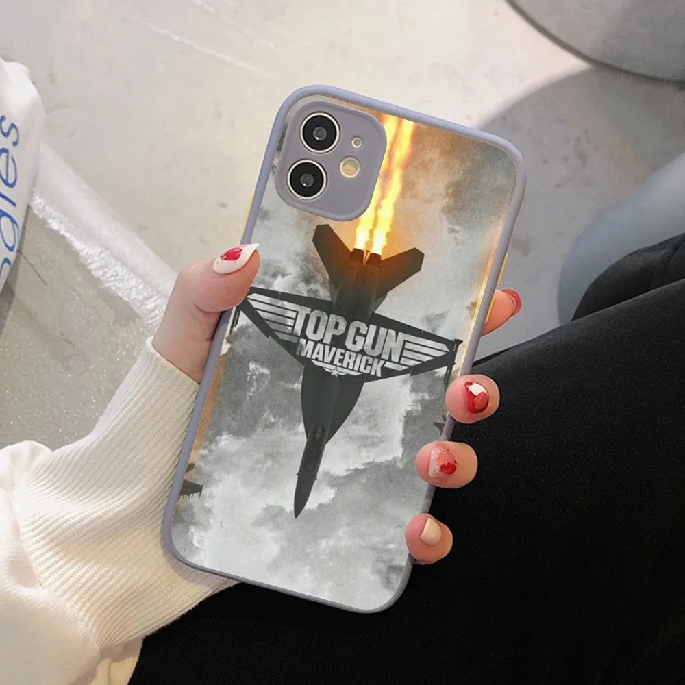 Top Gun Maverick Phone Case For IPhone 14 X XR XS 7 8 Plus 11 12 13 Pro MAX 13mini Matte Shockproof Case