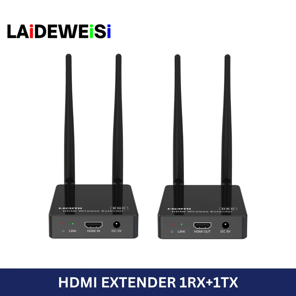 HDMI Wireless Extender with One-way IR 100m, HDC-E5200W