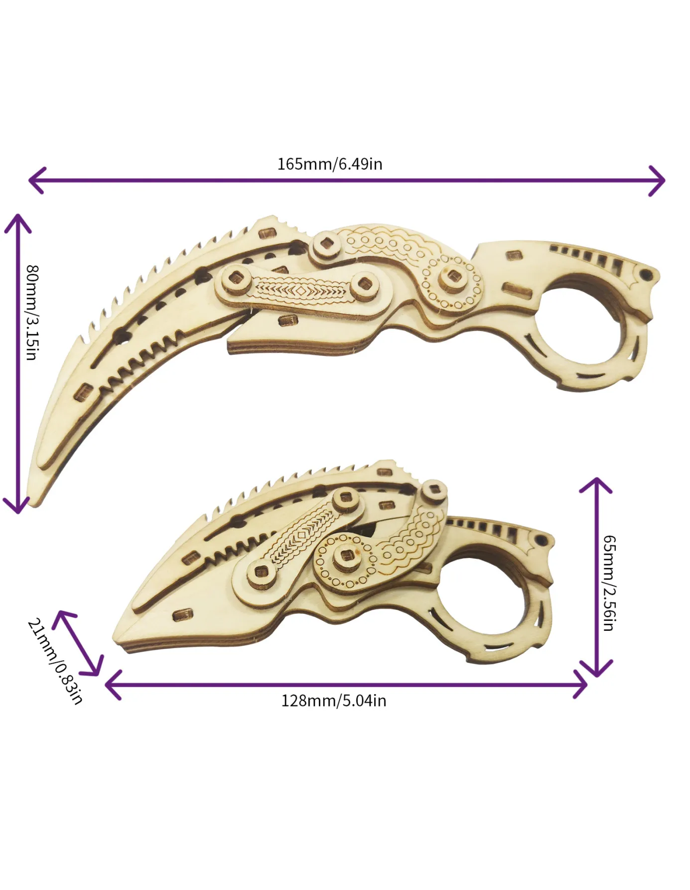 Rompecabezas de madera 3d para niños, kits de modelos de catapulta, sable, estéreo 3D, regalo de cumpleaños hecho a mano, mayores de 14 años