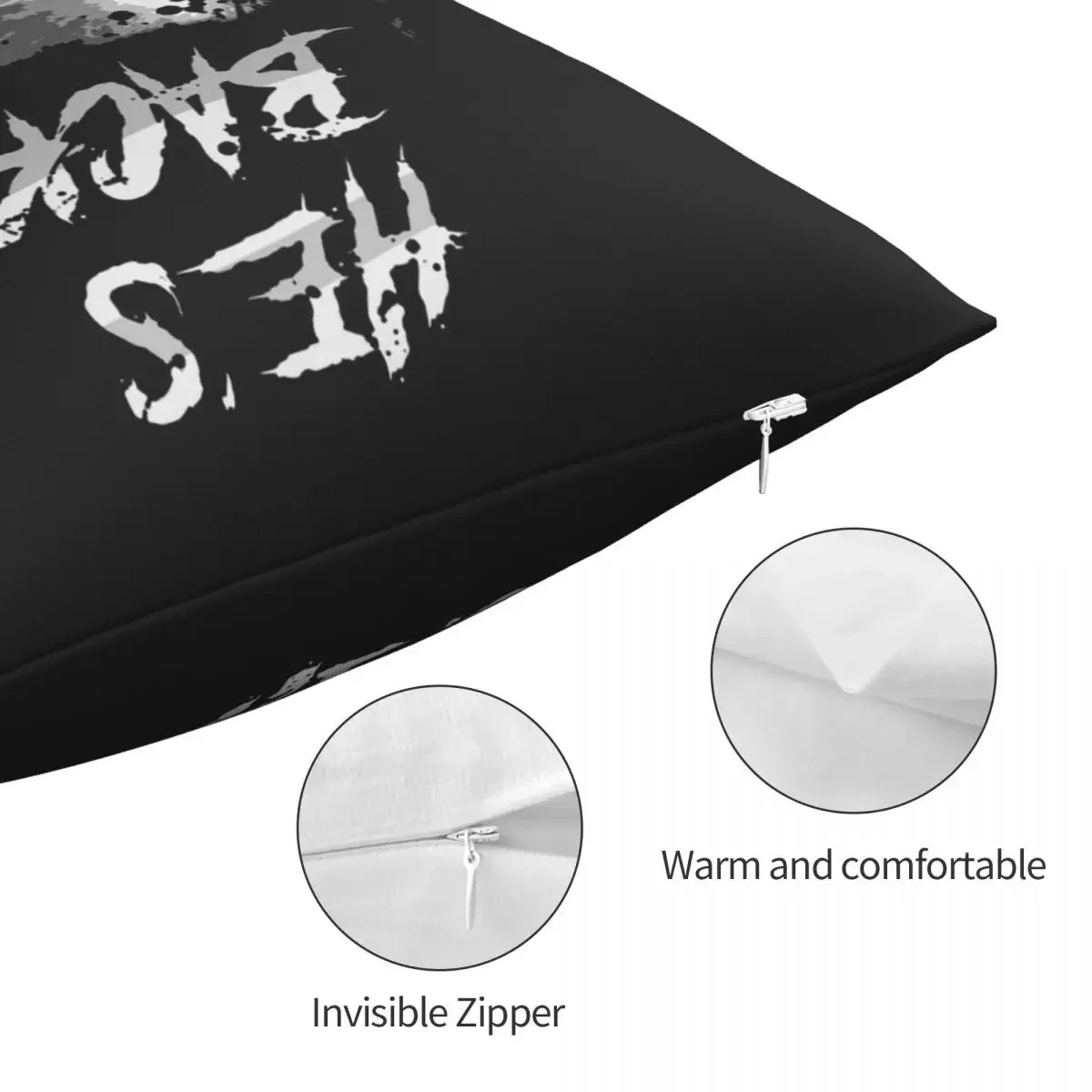 غطاء وسادة للهالوين من مايكل مايرز فيلم رعب ، غطاء وسادة بوليستر ناعم ، غطاء وسادة ديكور ، مقعد مربع ، 45x45 سم #2