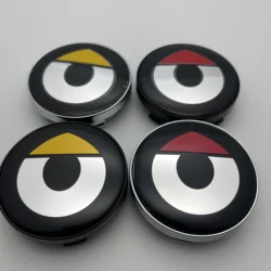 4pcs 56mm 60mm Logo Emblem Car Badge Stickers for Smart Fortwo 450 451 Car Wheel Center Caps Rim Cover Badge Styling Accessories