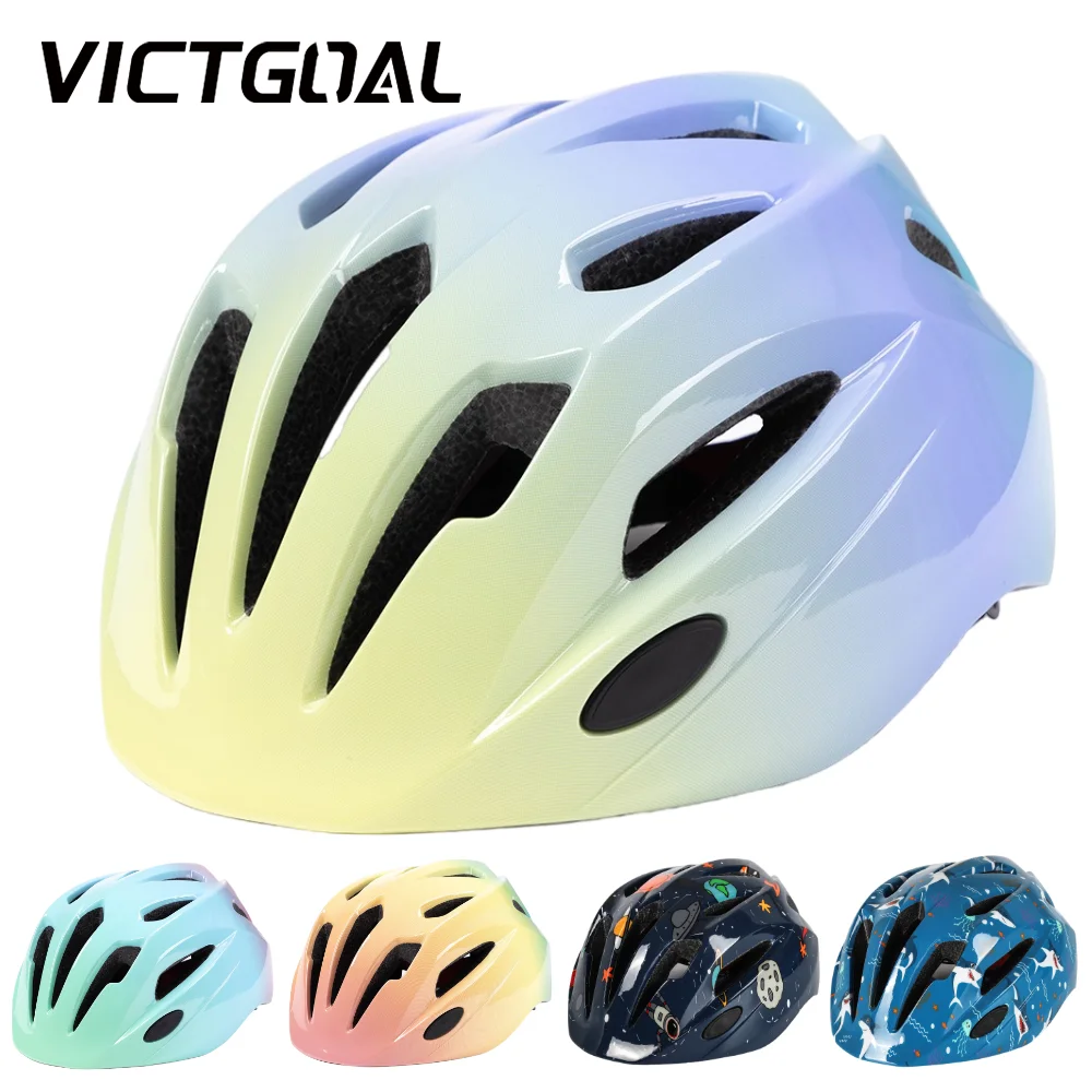 

VICTGOAL Lightweight Kids Cycling Helmet for Roller Skating Balance Bike Skateboarding Child Sports Protective Caps Bike Helmets