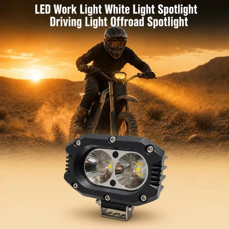 TT-SL-9 12-80V 20W Aluminium Alloy Die-Casting LED Fog Light for Car Retrofit/Upgrade New Condition 2-Year Warranty