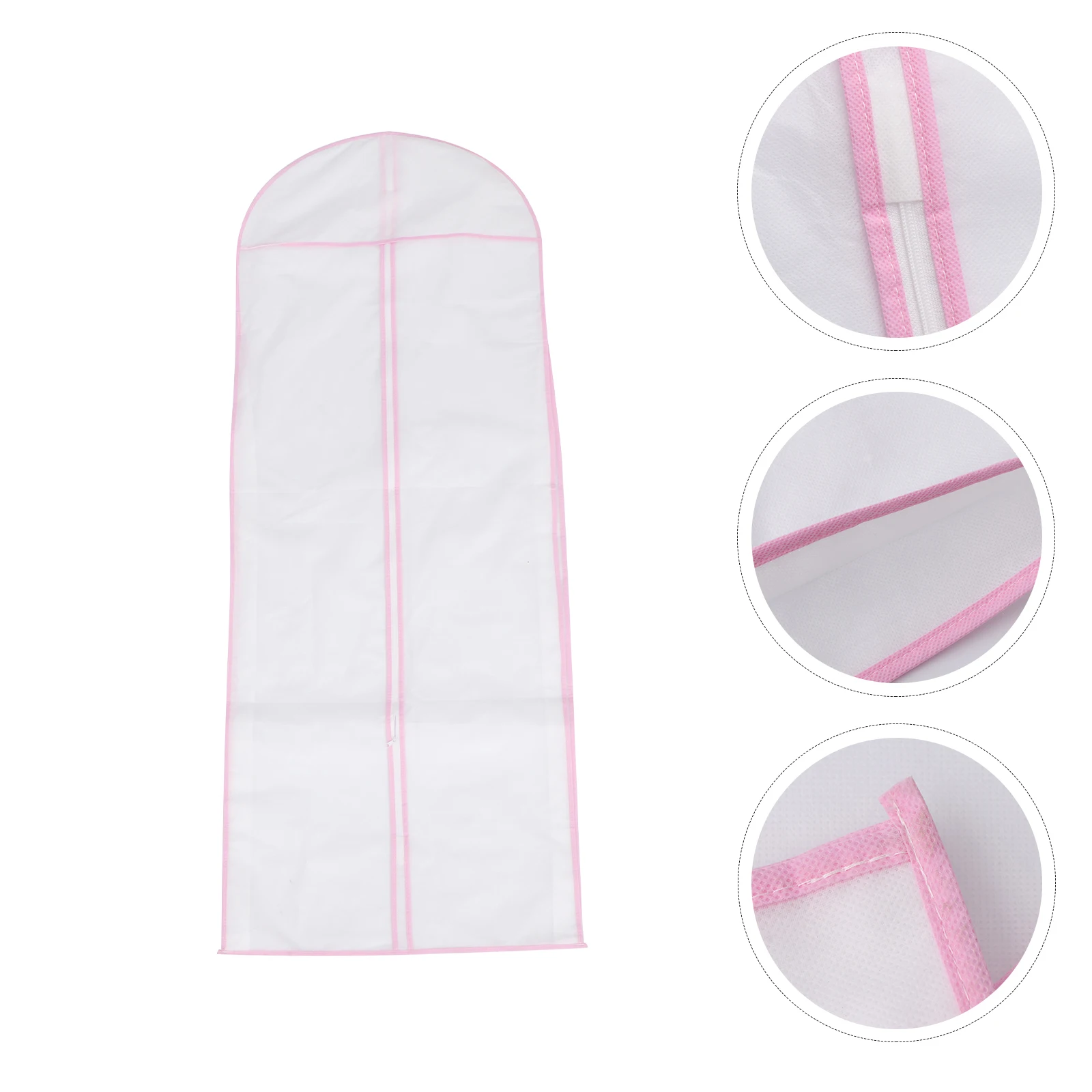 

Wedding Dress Dust Cover Covers Garment Bags Evening Gown Bridesmaid Storage for Essentials Hanging Clothes