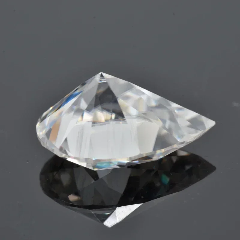 

NWE Moissanite Pear Cut D Color VVS1 for Diy Advanced Jewelry Rings Earrings Making Pass Diamond Test with GRA Certificate