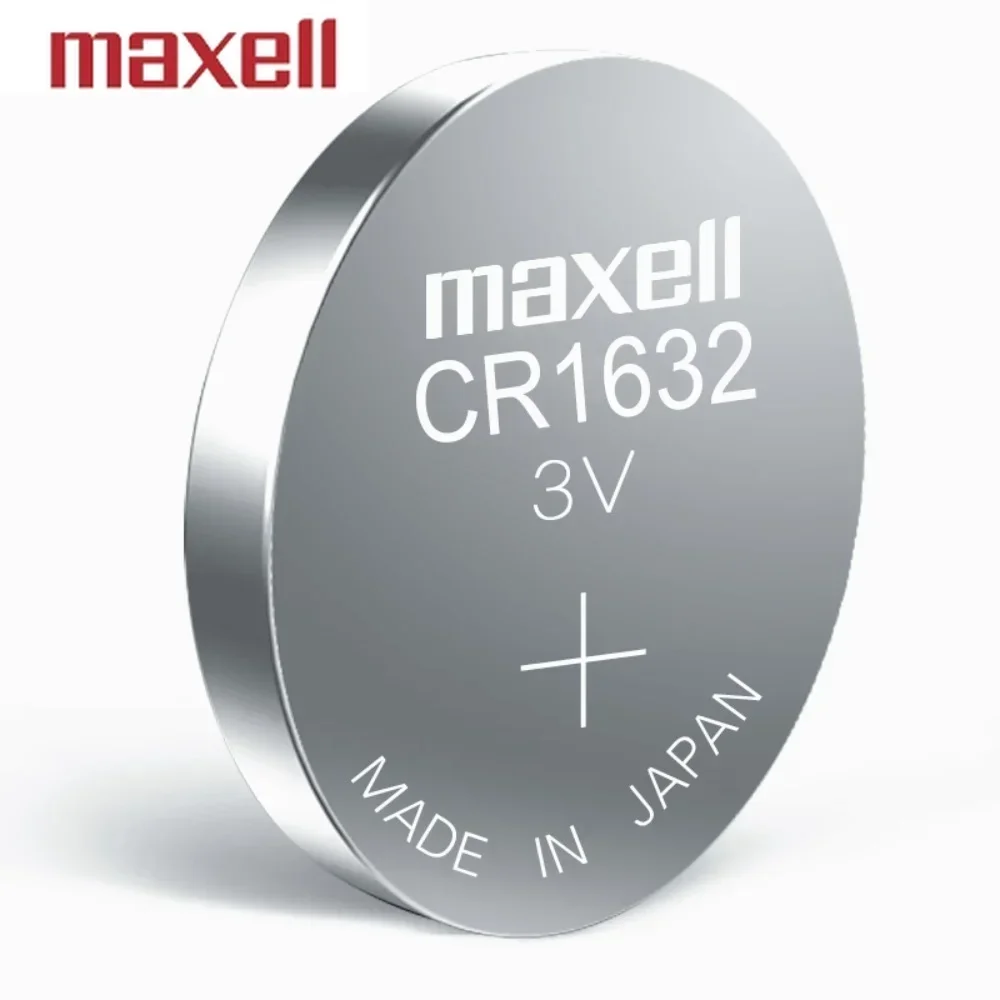 2PCS Original MaxeII CR1632 Button Battery Lithium Coin Cell Batteries 3V LM1632 BR1632 ECR1632 CR 1632 for Watch Toy Remote