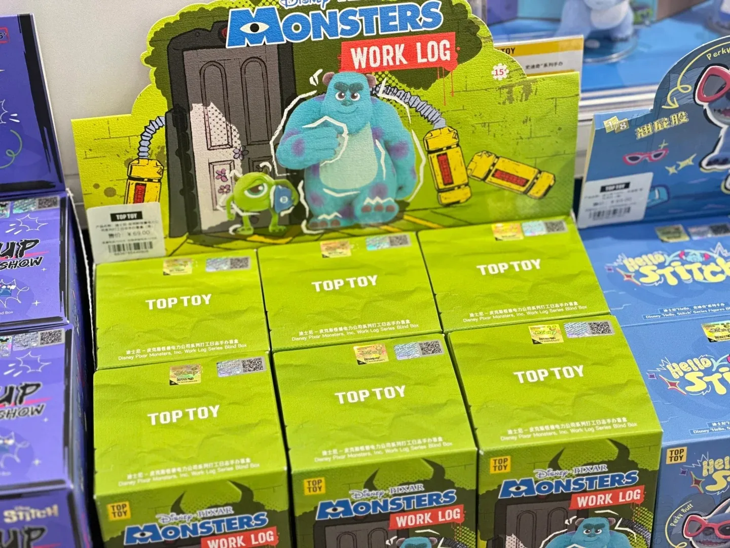 สินค้าพร้อมส่ง ของแท้จาก TOPTOY ดิสนีย์ มอนสเตอร์ พาวเวอร์ คอมพ์ไนย์ ซีรีส์ วอร์ค ล็อก ฟิกเกอร์อนิเมะ กล่องสุ่ม ของตกแต่งโต๊ะทำงานสุดฮา