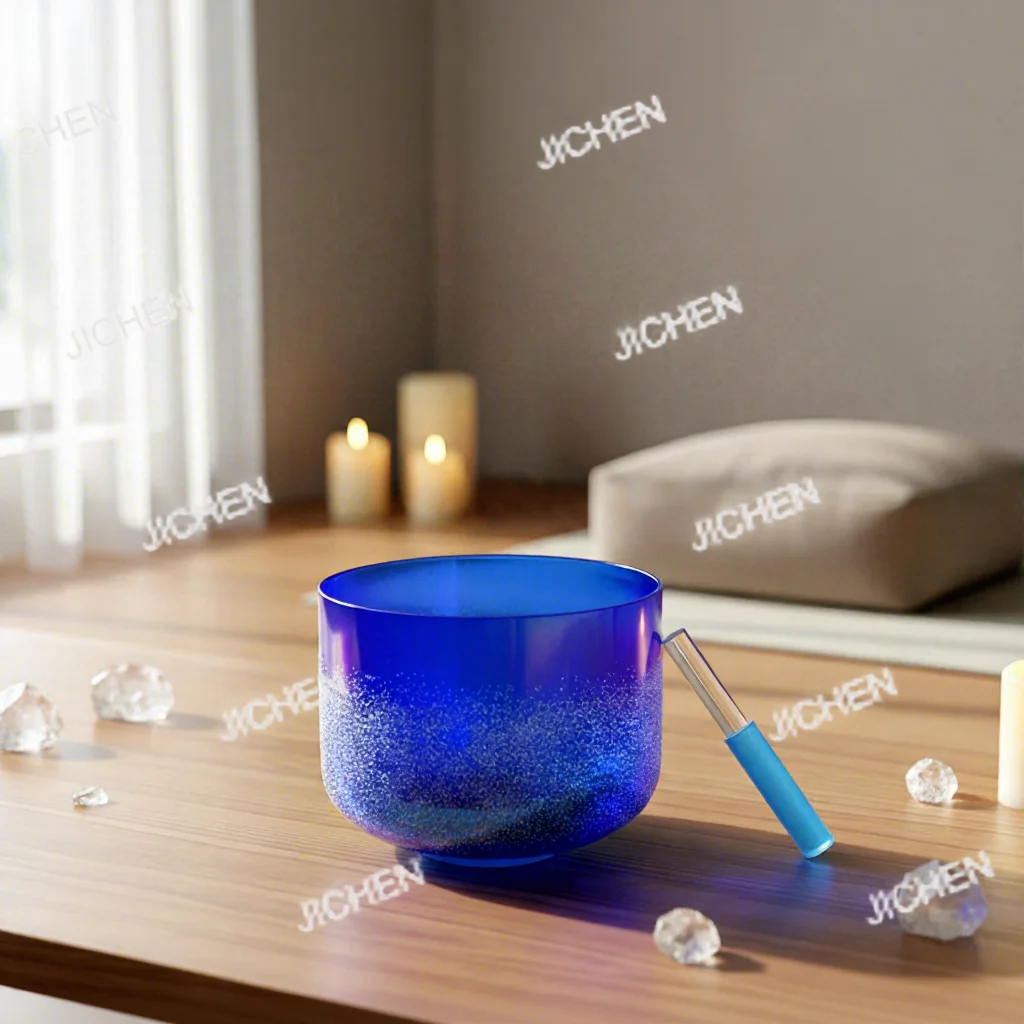 

Кристаллическая поющая чаша из натурального кварца, алхимическая поющая чаша для медитации, инструмент для звукотерапии