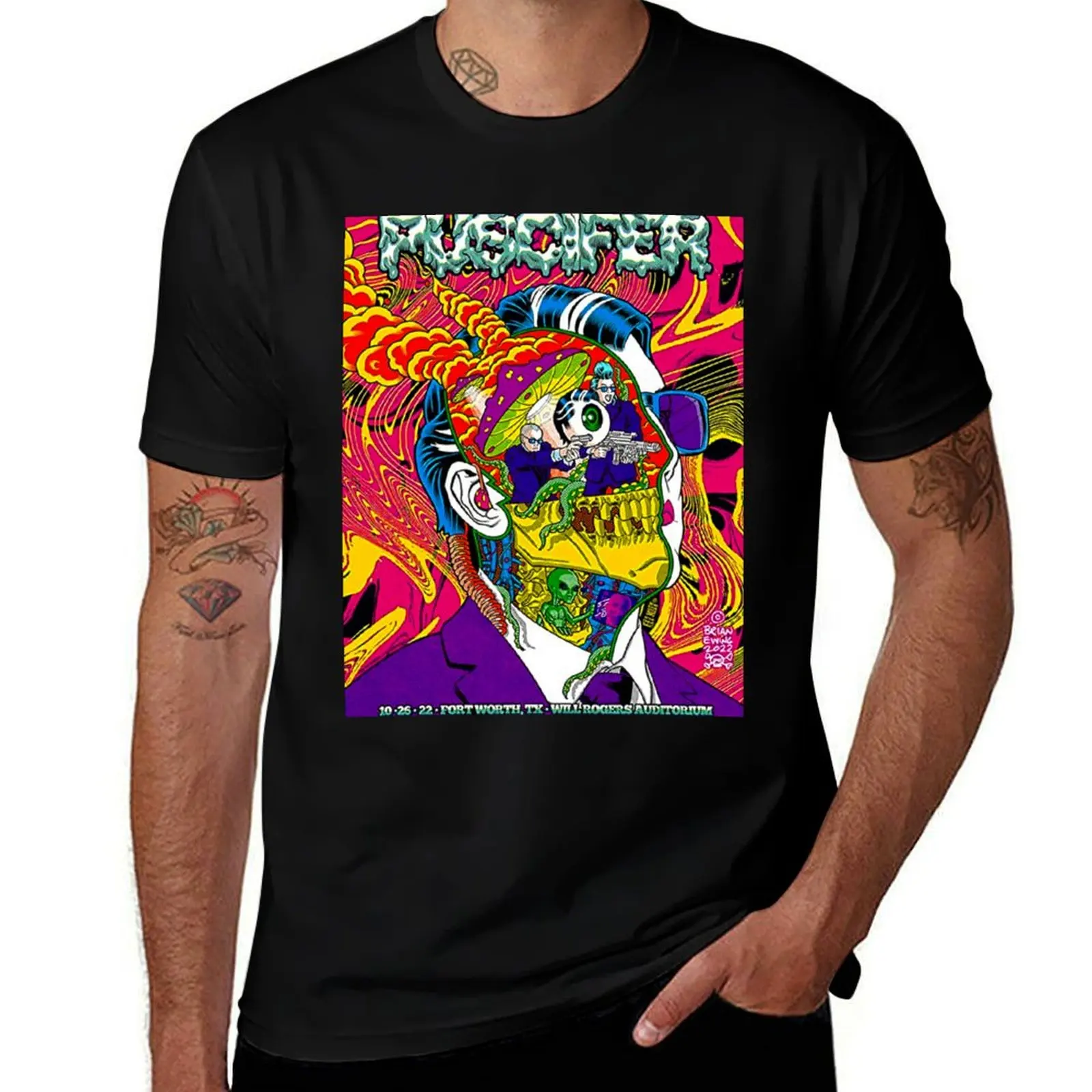 

Puscifer Summer 2022 Tour poster T-Shirt Sporty Breathable Short Sleeve T-Shirt