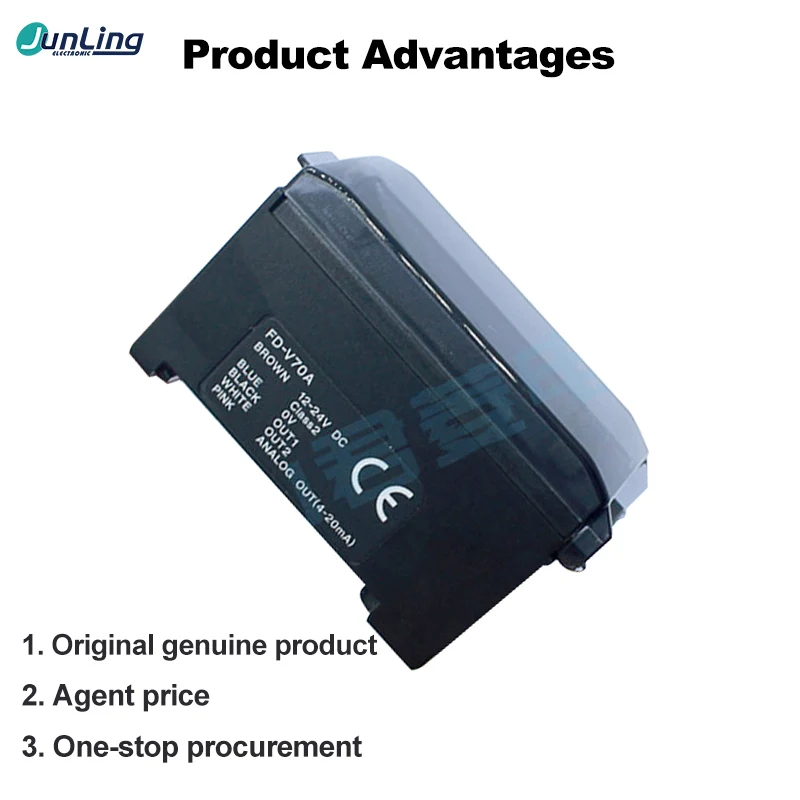 Original Sensor FD-V70A Ultrasonic Liquid FD-V70A Flow Sensor Warranty 1 Year