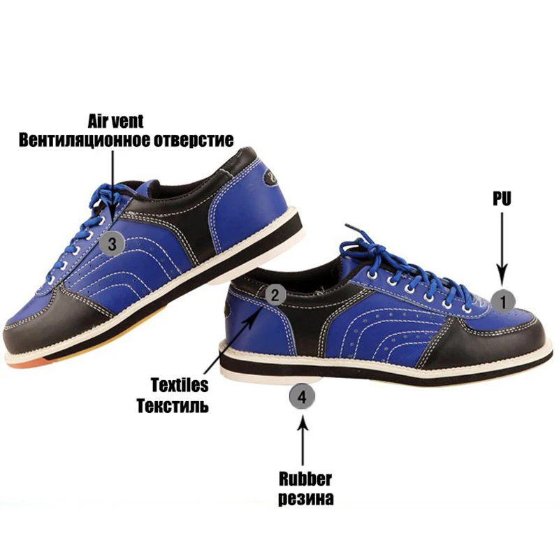 2026 New Women Pink Professional Bowling Fashion Products Boots Mens Anti Slip PU Leather Bowling Sneaker