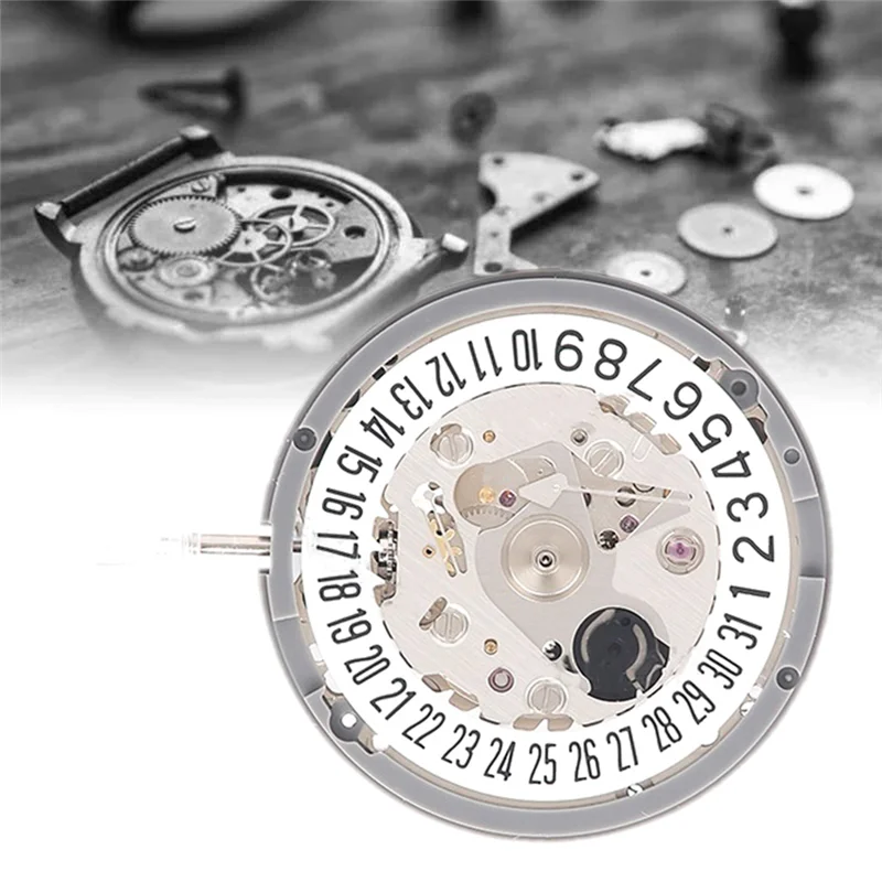 

A53Q-NH35/NH35A Watch Movement 6 O'clock Calendar High-Precision Mechanical Watch Movement Replacement For Men