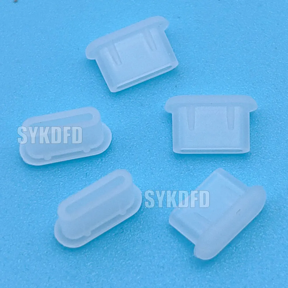 10Pcs Type C Silicone Dust Plug for Samsung Xiaomi Huawei IPhone 16 15 Universal Type-C Charging Port Protective Stopper