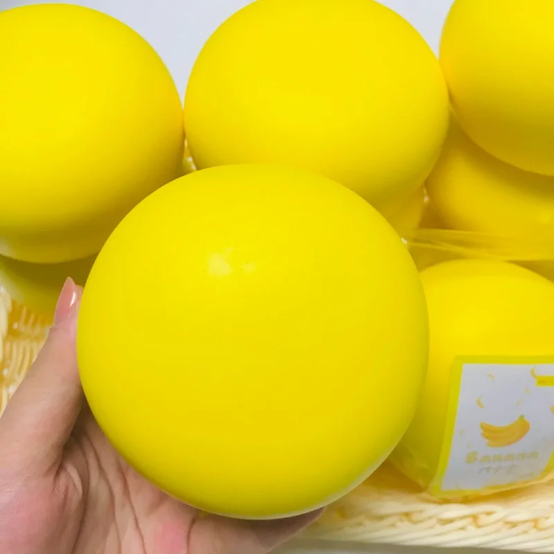 Banana Flavor Daifuku Cake slow Rebound Decompression Vent toy squishy slow rising toy