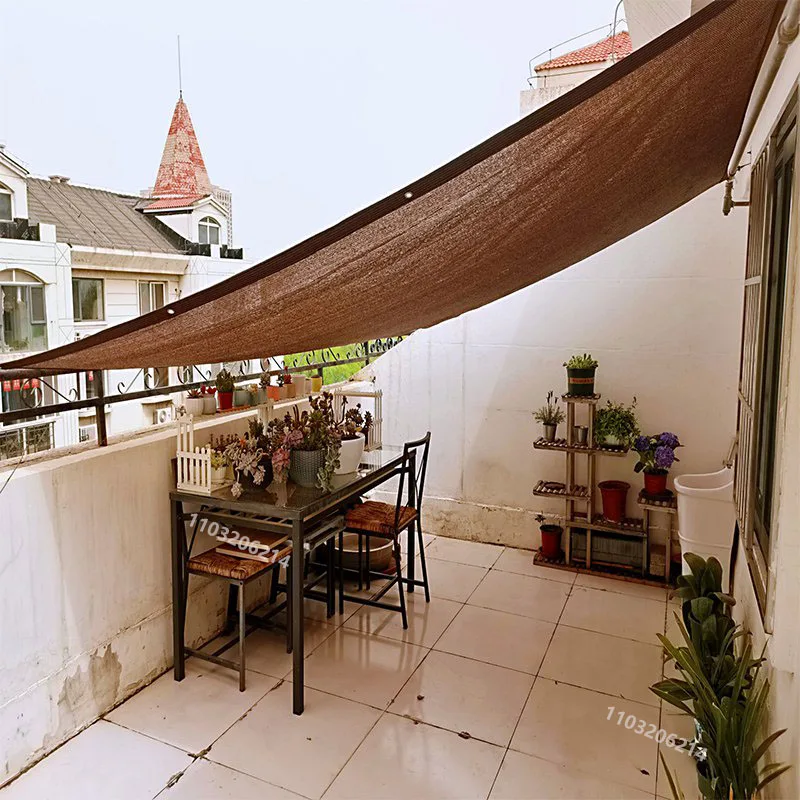 Red parasol HDPE protección UV – Camping y exterior - imagen 2