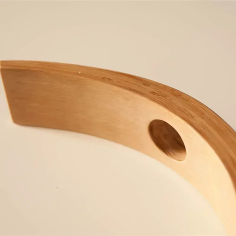 الحديثة بار خشبية متوازنة رف زجاجات النبيذ النبيذ نادي عرض موقف الديكور المنزل الإبداعية معلقة رف زجاجة النبيذ الخيزران