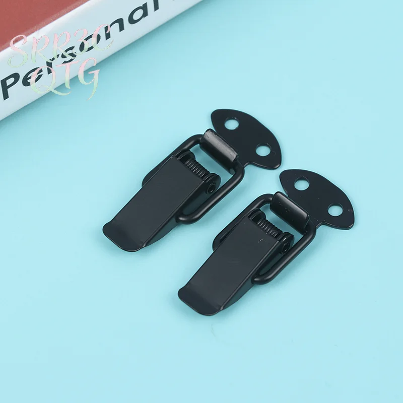 2PCS Snap Lock Toggle Latches Spring Loaded Clamp Clip Box Latch Catch Toggle Tension Lock Lever Clasp Closures Crate Lock