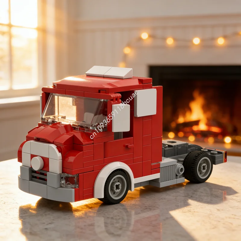 

Набор строительных блоков MOC Octane Oldtimer Truck City Cargo, 199 деталей, конструктор, рождественский подарок, игрушка для самостоятельной сборки, развивающая игрушка для детей