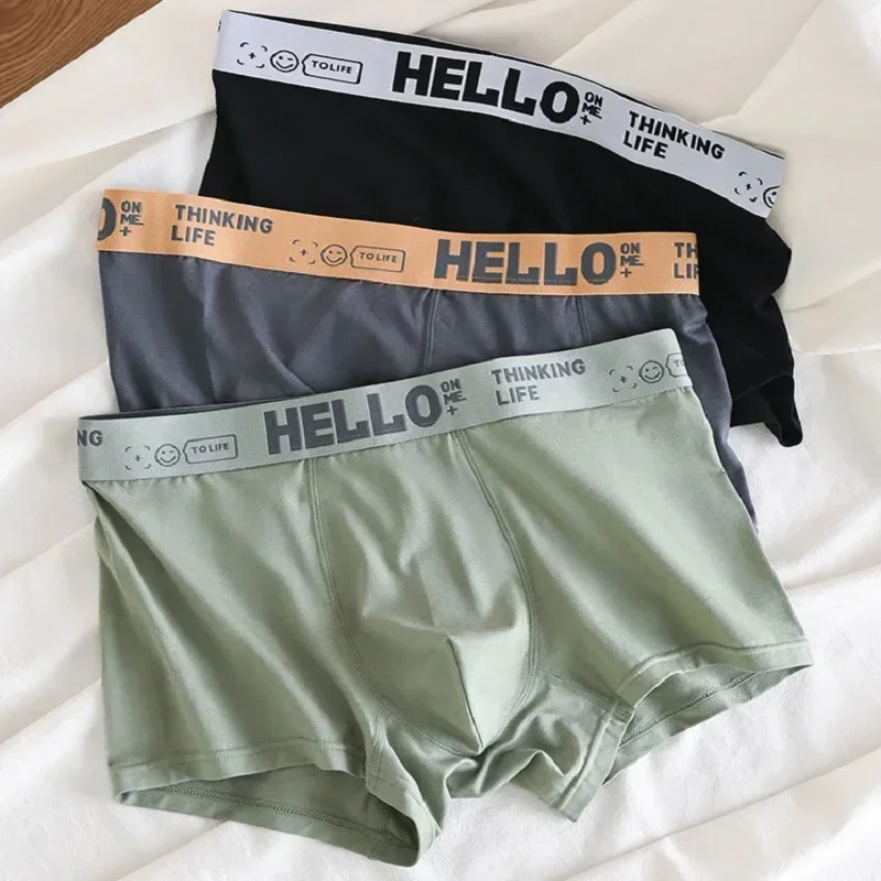 1/5 stücke Herren unterwäsche, atmungsaktive, bequeme, schnell trocknende, dehnbare Boxershorts, sexy Unterhosen und trend ige Herren-Boxer höschen