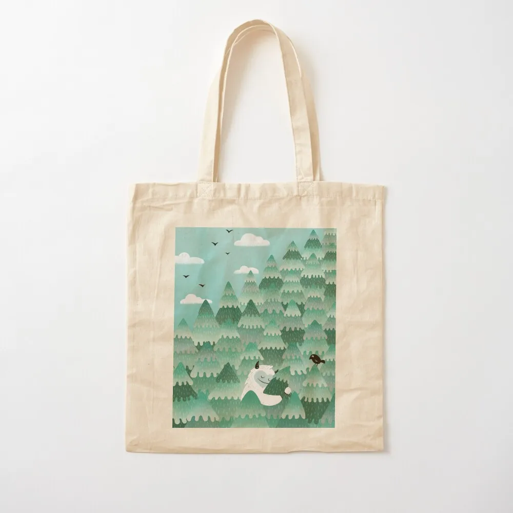 Tree Hugger (نسخة الربيع والصيف) حقيبة حمل أكياس الحلوى أكياس المتسوق للنساء حقائب نسائية حمل القماش #2