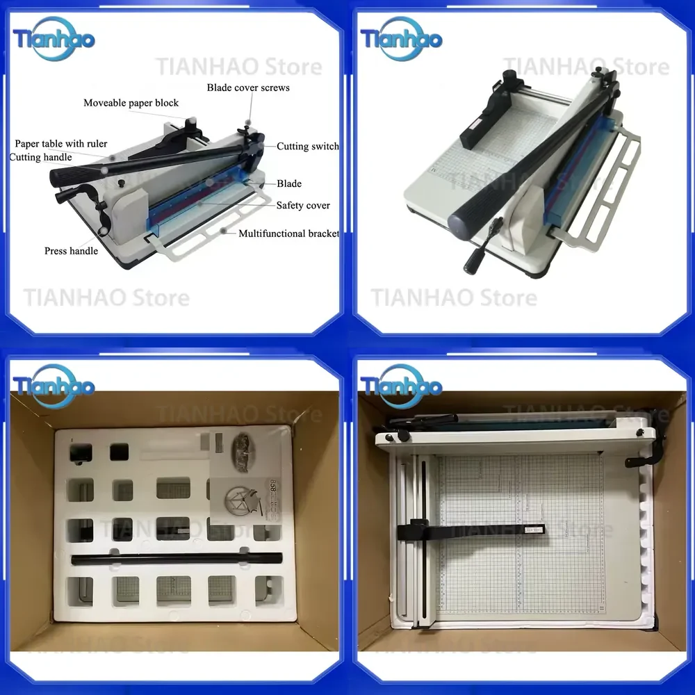 Desktop 858A4 12 Inch Manual Craft Paper Cutting Machine for Scrapbooking Card Making and Office Use