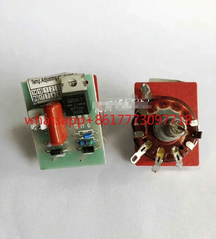 

Терморегулирующий блок для автоматической запечатывающей машины с печатными роликами 810/980, нагревательный элемент для термоколеса