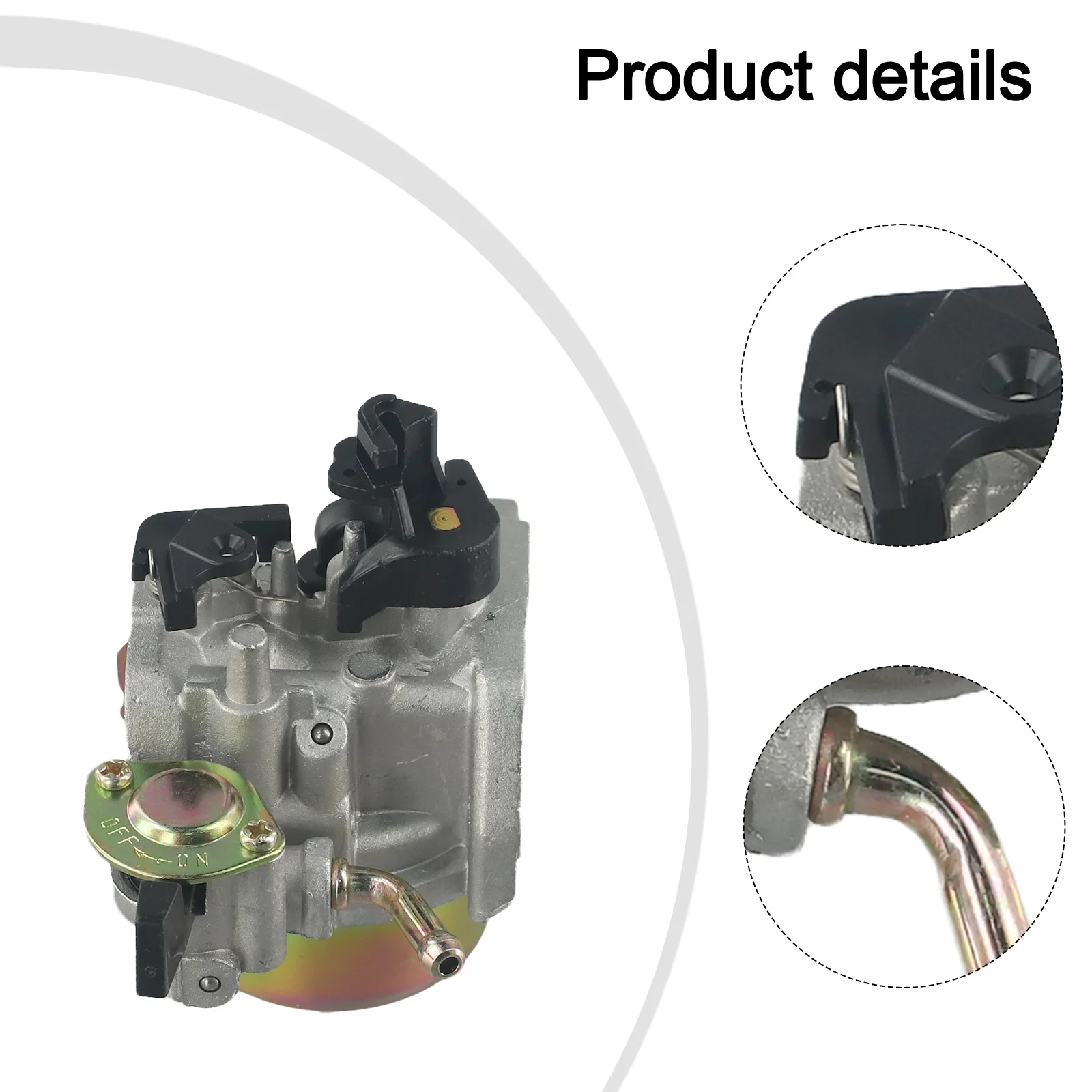 Improved Performance Carburettor with Gasket and Fuel Filter Set for Einhell BGPM 46 S HWBGPM 46 SHW SEBGPM 51 SHW Lawnmower