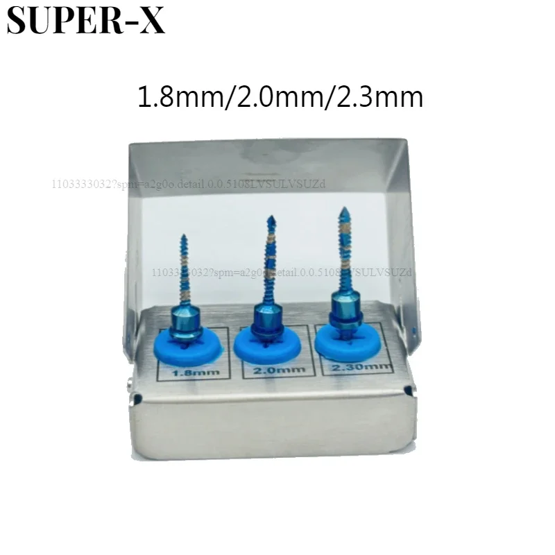 3Pcs/set Dental Lindemann Drill 2.3/2.0/1.8mm Dental Cross Cutter Implant Drill Bone Cut Debri Blade Osstem Oss Dental Tools