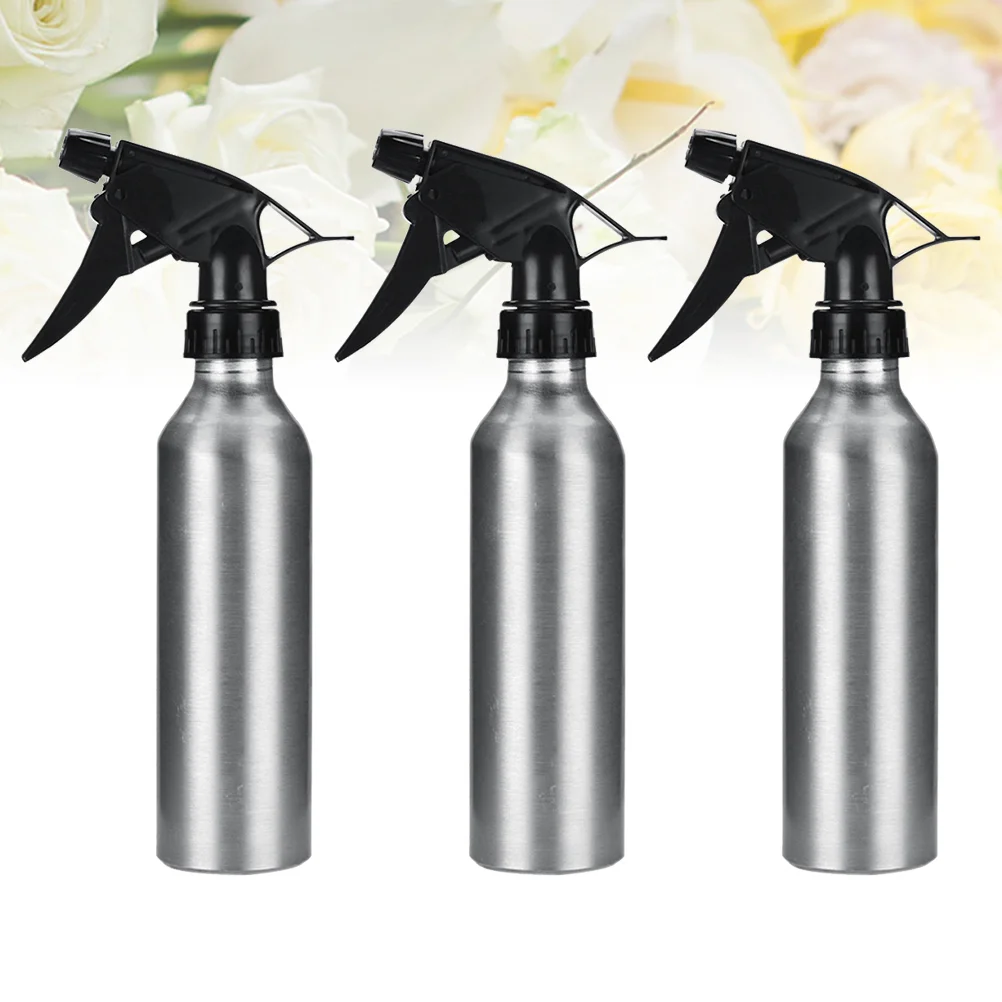 

3 Pcs Dispense Bottle Alloy Water Sprayer for Plants Waterbottle Bottles Hair Portable