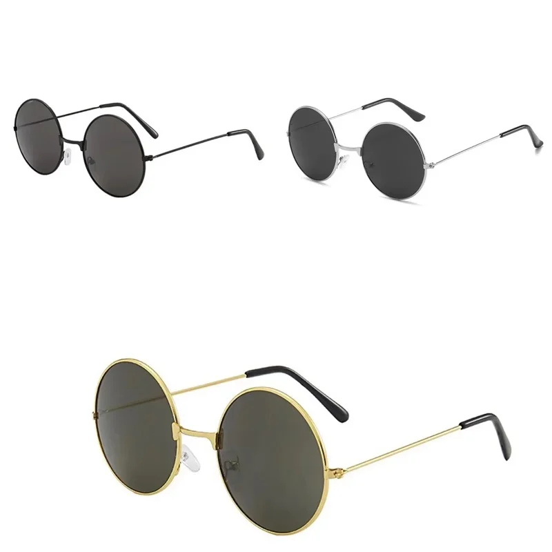 Cosplay Anime Vintage Transparent Fashion Glasses for Women Men  Anime Frame Round Adult Clothing Props Disguise Glasses Gifts