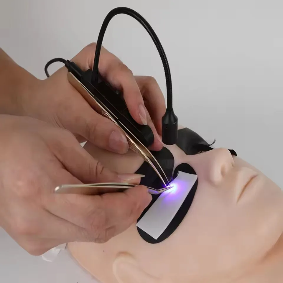 USB الأشعة فوق البنفسجية علاج الغروية مصباح مفتاح سفلي مانيكير مجفف الأظافر علاج مصباح الرموش والحواجب تطعيم الغراء علاج مصباح