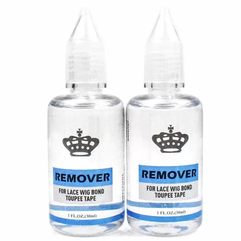 Penghilang Lem Wig untuk Renda 30Ml Penghilang Bening Harga Grosir Perekat Lem Rambut Penghilang Cepat, Pita Wig, Lem Ekstensi Dua Sisi